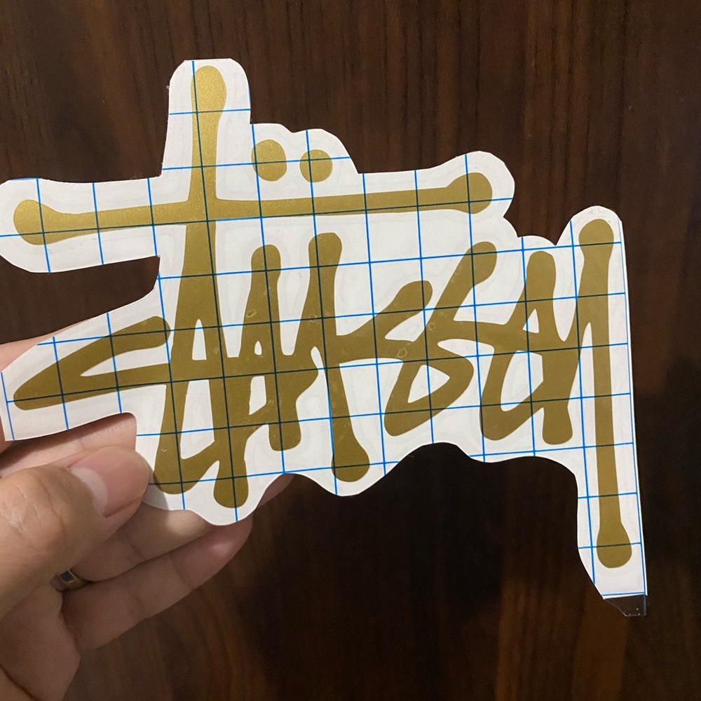 Heat transfer vinyl stussy ,rebel 8 logo 50pcs